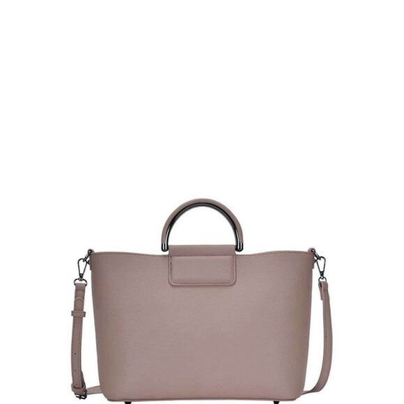 Designer 2-in-1 Tote Shoulder Bag Fashion Shoulder Crossbody Purse Long Strap - Picture 2 of 2